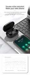 🎧 A6S TWS Wireless Earbuds | Bluetooth 5.0 Headphones 💥 | Stereo Sound 🎶 | IPX5 Sweatproof 💦 | for iPhone/Huawei/Xiaomi 🔋 24H Playtime
