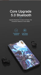🎧 A6S TWS Wireless Earbuds | Bluetooth 5.0 Headphones 💥 | Stereo Sound 🎶 | IPX5 Sweatproof 💦 | for iPhone/Huawei/Xiaomi 🔋 24H Playtime