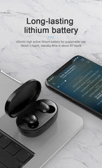 🎧 A6S TWS Wireless Earbuds | Bluetooth 5.0 Headphones 💥 | Stereo Sound 🎶 | IPX5 Sweatproof 💦 | for iPhone/Huawei/Xiaomi 🔋 24H Playtime